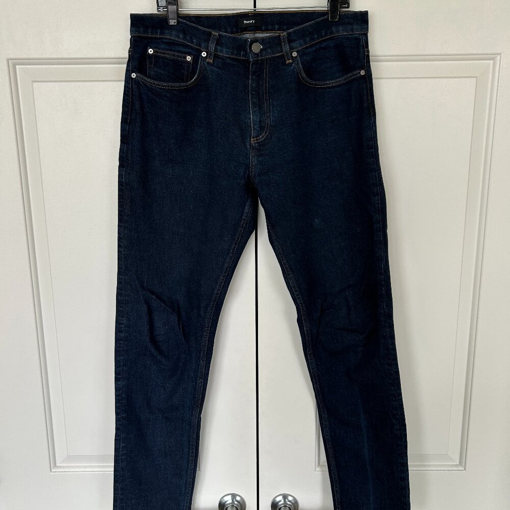 Theory Men's Athletic Fit Dark Wash Jeans Size 33
